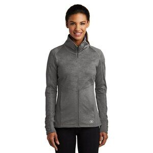 OGIO ENDURANCE women’s gray full zip athletic track jacket.  Size XL